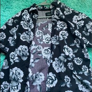 rose flannel